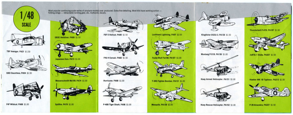Monogram 1969 Pocket Hobby Catalog 2